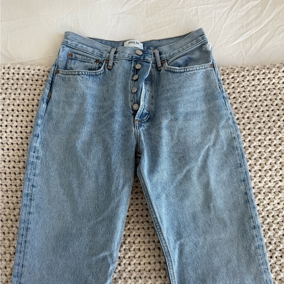 Agolde Lana Straight Jeans - Picture 6 of 7